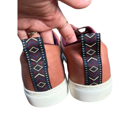 PS Paul Smith Men's Rust Burnt Orange Lee Low Top Lace Up Trainer Sneaker - 10 - Picture 6 of 10